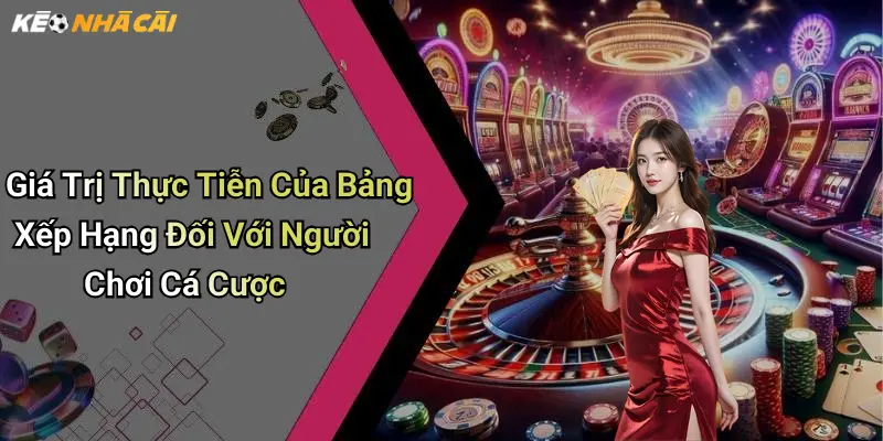 Giá Trị Thực Tiễn Của Bảng Xếp Hạng Đối Với Người Chơi Cá Cược