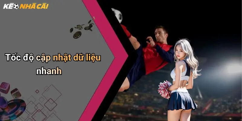 Tốc độ cập nhật dữ liệu nhanh