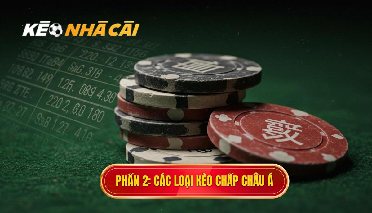 Phần 2_ Các Loại Kèo Cược Chấp Châu Á Chi Tiết Phổ Biến Nhất