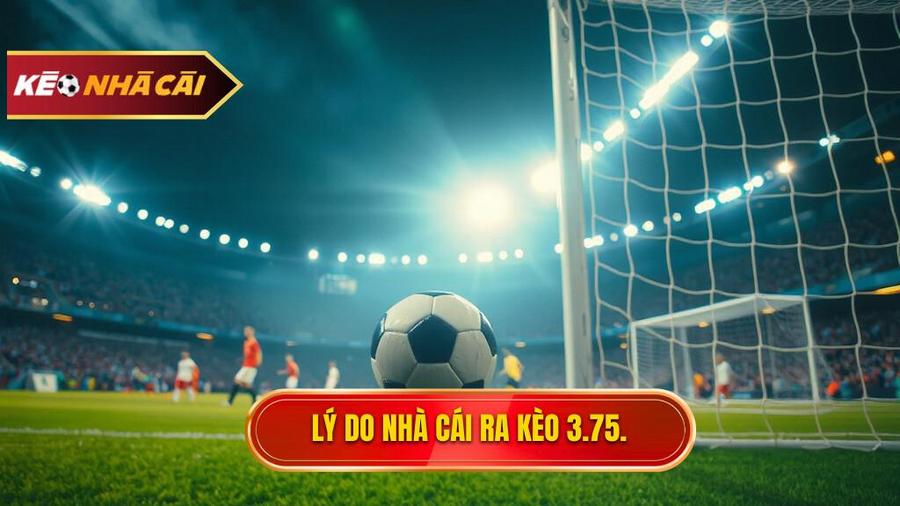 Tại sao nhà cái lại đưa ra mức kèo tài xỉu 3.75 hiệp 2?