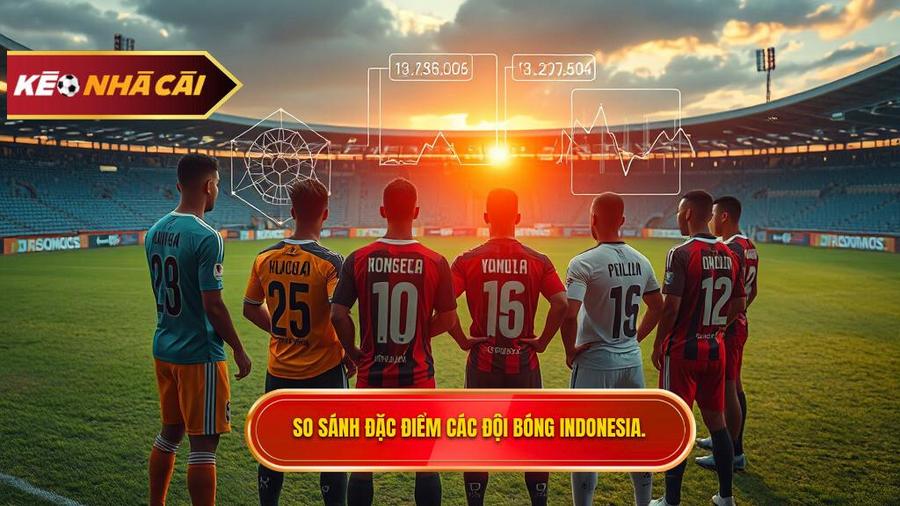 Bảng phân tích đặc điểm các đội bóng hàng đầu Indonesia