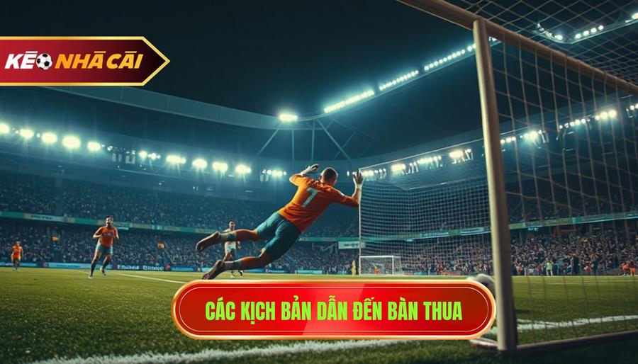Các kịch bản dẫn đến bàn thua