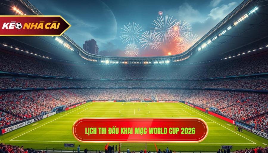 1. Lịch thi đấu khai mạc World Cup 2026