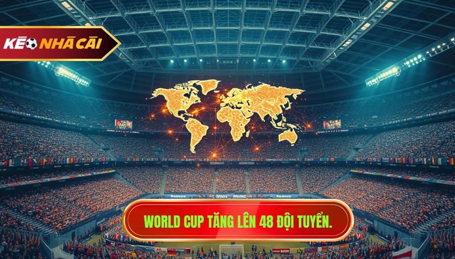 1. World Cup tăng lên 48 đội tuyển.
