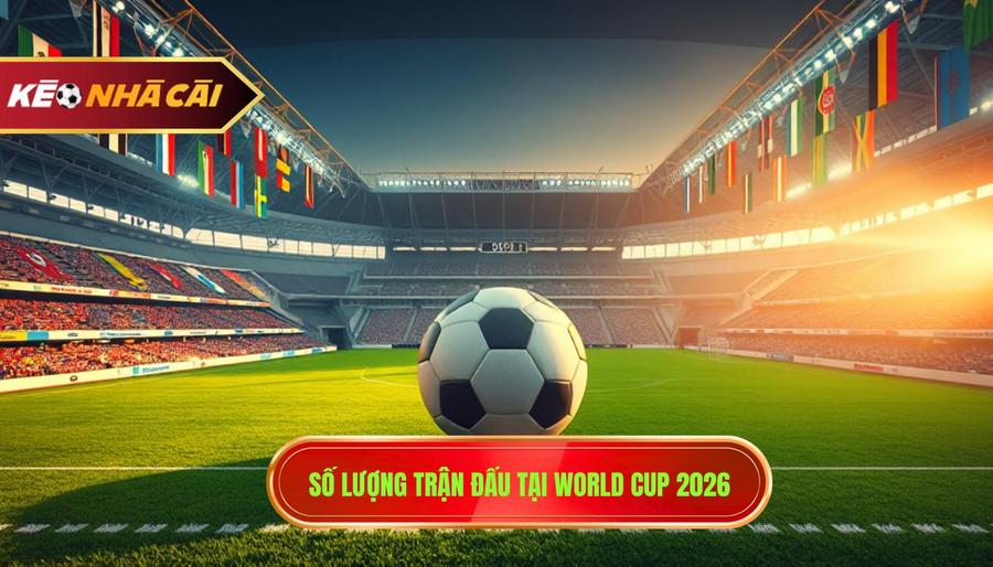 2. Số lượng trận đấu tại World Cup 2026