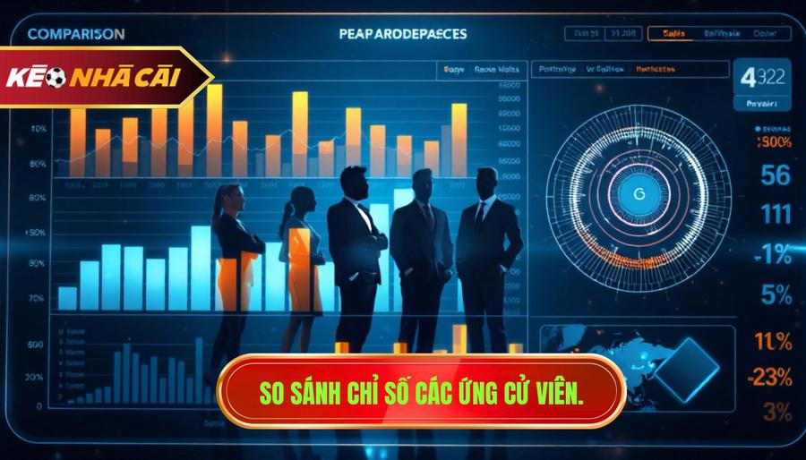 3. So sánh chỉ số các ứng cử viên.